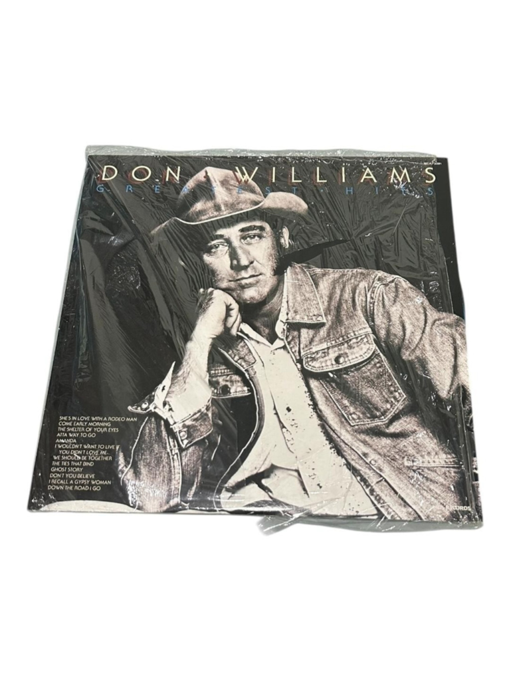 Vintage Don Williams Vinyl LP Greatest Hits Vol. 1 1975 MCA Country Black Canada